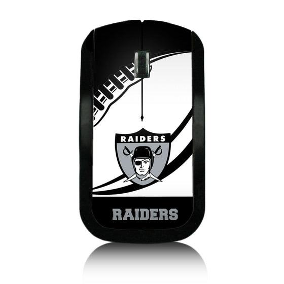 Oakland Raiders 1963 Historic Collection Passtime Wireless Mouse - 757 Sports Collectibles