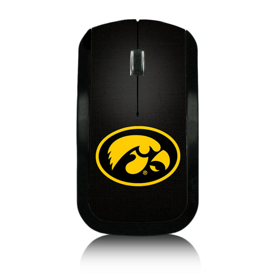 Iowa Hawkeyes Solid Wireless USB Mouse-0