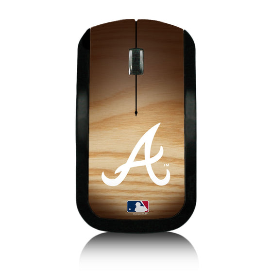 Atlanta Braves Braves Wood Bat Wireless USB Mouse - 757 Sports Collectibles