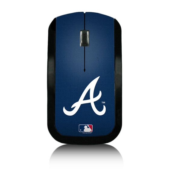 Atlanta Braves Braves Solid Wireless USB Mouse - 757 Sports Collectibles