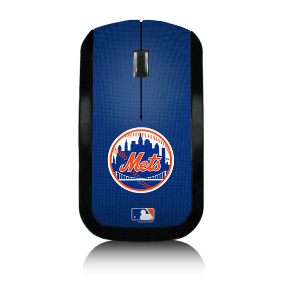 New York Mets Mets Solid Wireless USB Mouse - 757 Sports Collectibles