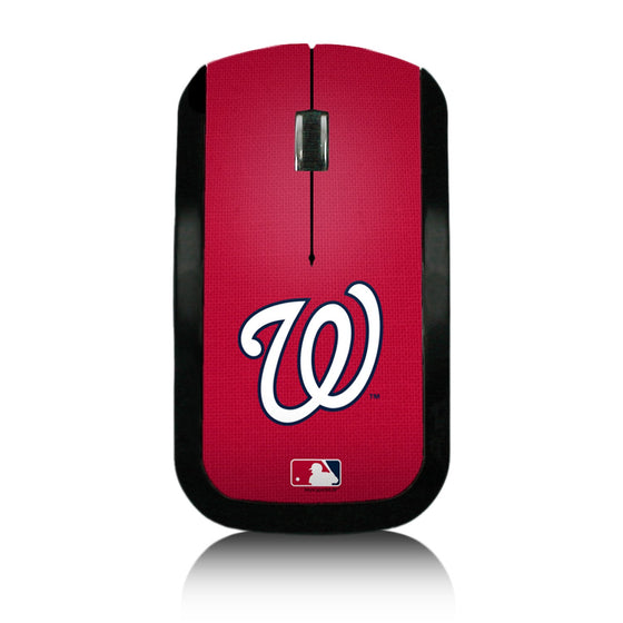 Washington Nationals Nationals Solid Wireless USB Mouse - 757 Sports Collectibles