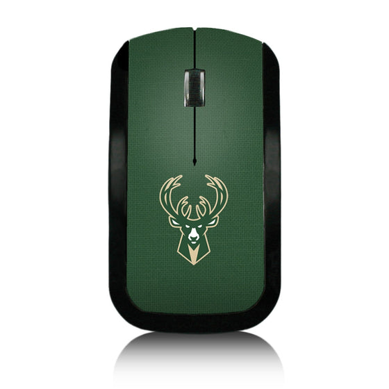 Milwaukee Bucks Solid Wireless Mouse-0