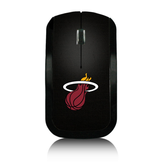 Miami Heat Solid Wireless Mouse-0