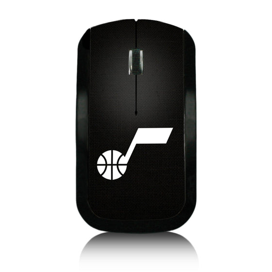 Utah Jazz Solid Wireless Mouse-0