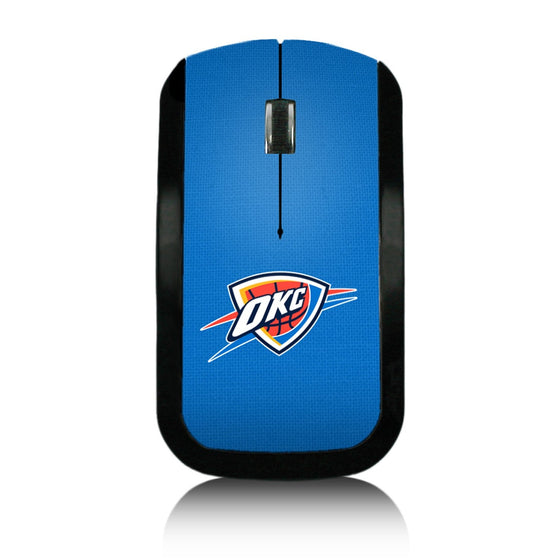 Oklahoma City Thunder Solid Wireless Mouse-0