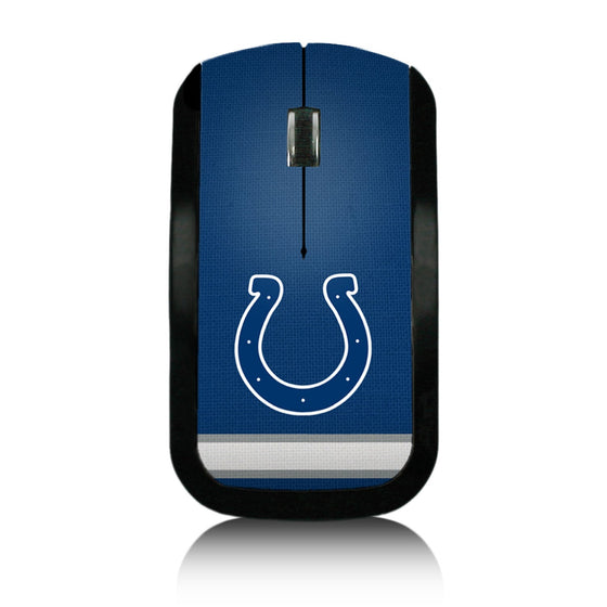 Indianapolis Colts Stripe Wireless USB Mouse - 757 Sports Collectibles