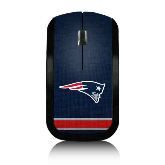 New England Patriots Stripe Wireless USB Mouse - 757 Sports Collectibles