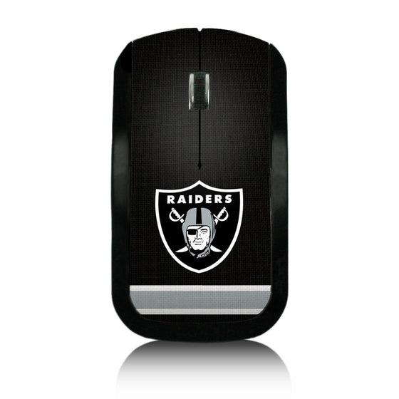 Las Vegas Raiders Stripe Wireless Mouse - 757 Sports Collectibles