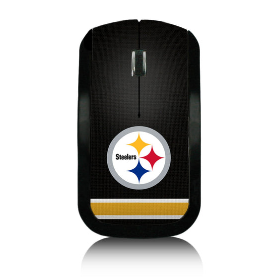 Pittsburgh Steelers Stripe Wireless USB Mouse - 757 Sports Collectibles