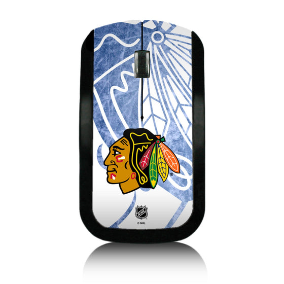 Chicago Blackhawks Ice Tilt Wireless Mouse-0