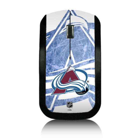 Colorado Avalanche Ice Tilt Wireless Mouse-0