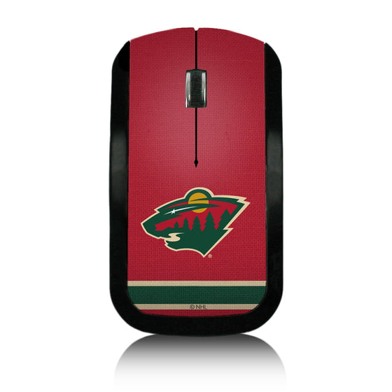 Minnesota Wild Stripe Wireless Mouse-0