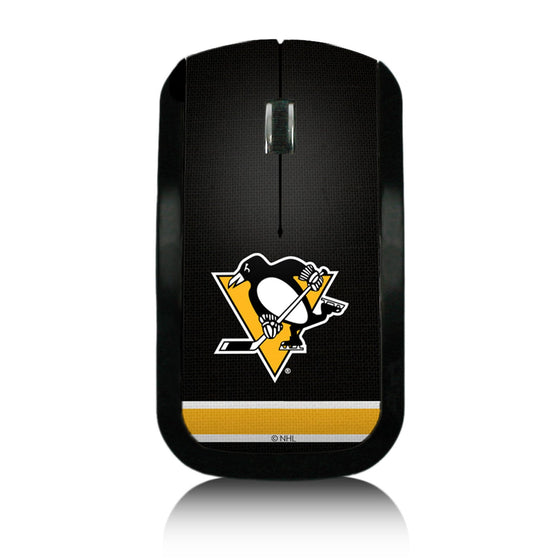 Pittsburgh Penguins Stripe Wireless Mouse-0