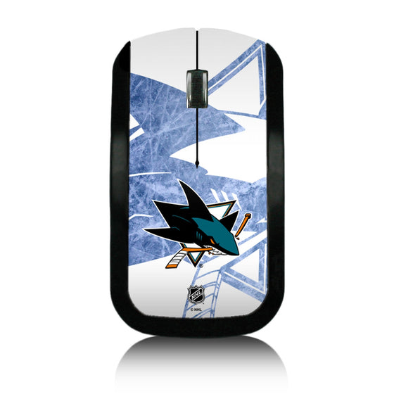 San Jose Sharks Ice Tilt Wireless Mouse-0