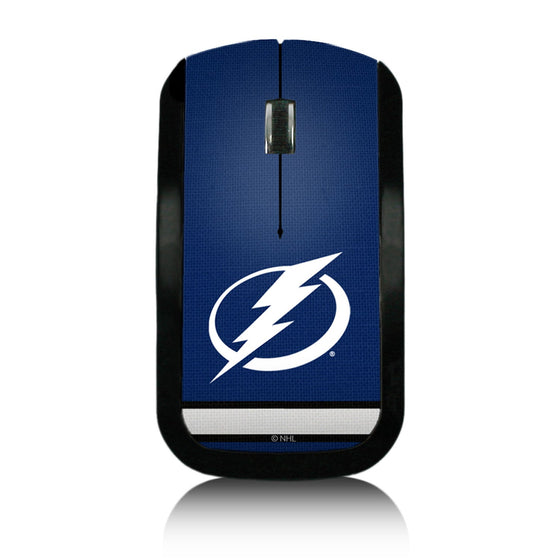 Tampa Bay Lightning Stripe Wireless Mouse-0