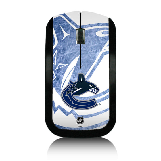 Vancouver Canucks Ice Tilt Wireless Mouse-0