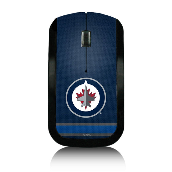 Winnipeg Jets Stripe Wireless Mouse-0