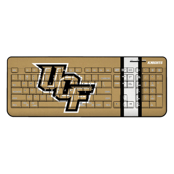 Central Florida Golden Knights Stripe Wireless USB Keyboard-0