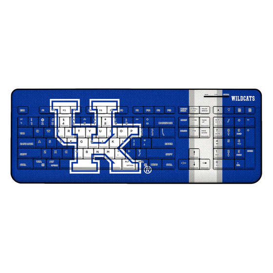 Kentucky Wildcats Stripe Wireless USB Keyboard-0