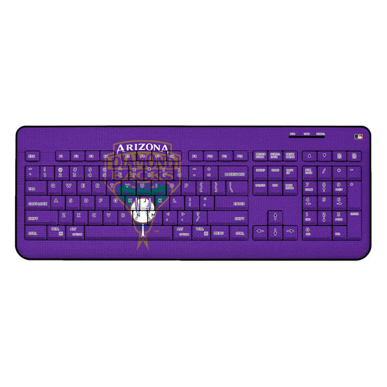 Arizona 1999-2006 - Cooperstown Collection Solid Wireless USB Keyboard - 757 Sports Collectibles