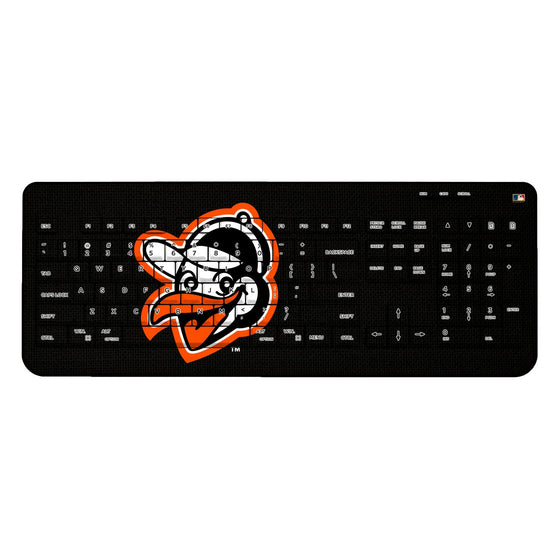 Baltimore Orioles 1955 - Cooperstown Collection Solid Wireless USB Keyboard - 757 Sports Collectibles