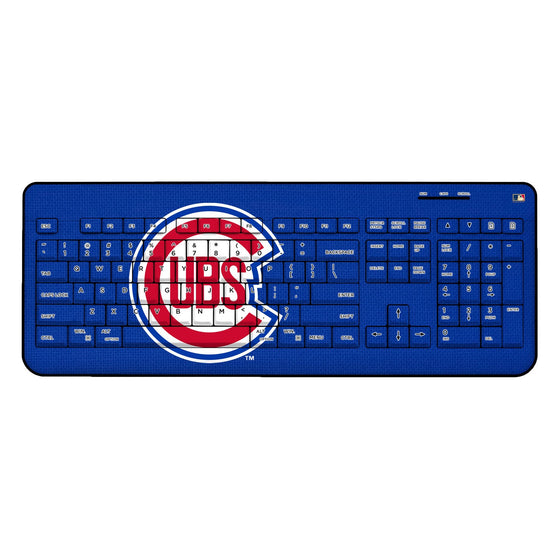 Chicago Cubs 1948-1956 - Cooperstown Collection Solid Wireless USB Keyboard - 757 Sports Collectibles