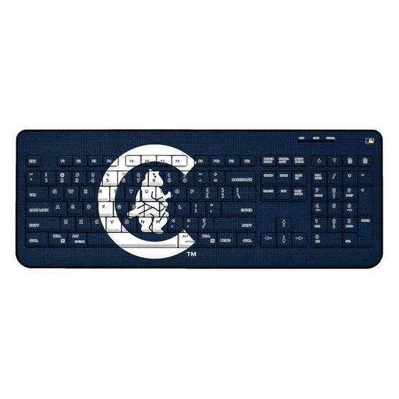 Chicago Cubs Home 1911-1912 - Cooperstown Collection Solid Wireless USB Keyboard - 757 Sports Collectibles