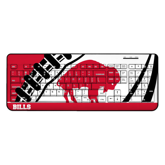 Buffalo Bills Passtime Wireless USB Keyboard - 757 Sports Collectibles