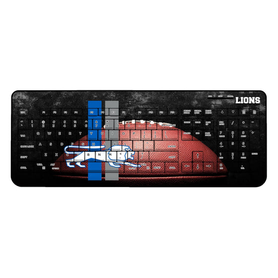 Detroit Lions Retro Legendary Wireless USB Keyboard - 757 Sports Collectibles