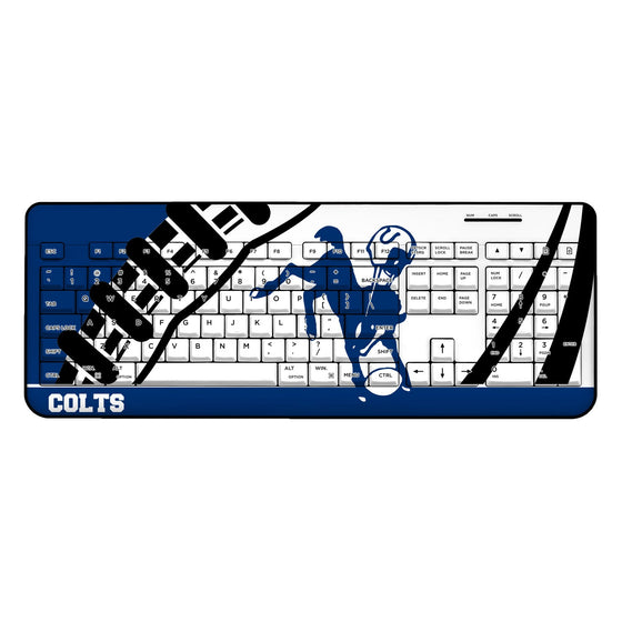 Baltimore Colts 1946 Historic Collection Passtime Wireless USB Keyboard - 757 Sports Collectibles