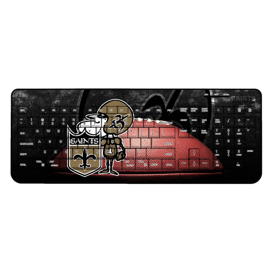 New Orleans Saints Legendary Wireless USB Keyboard - 757 Sports Collectibles