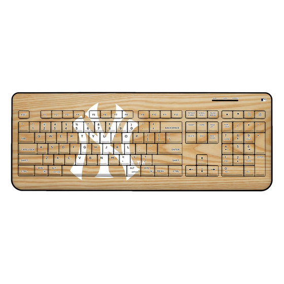 New York Yankees Yankees Wood Bat Wireless USB Keyboard - 757 Sports Collectibles