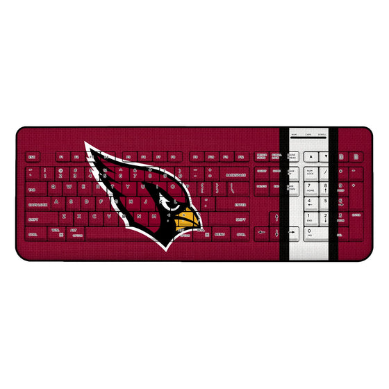 Arizona Cardinals Stripe Wireless USB Keyboard - 757 Sports Collectibles