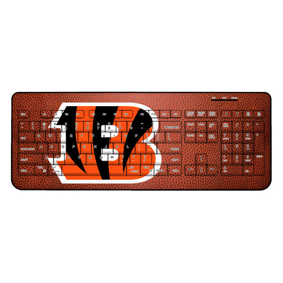Cincinnati Bengals Football Wireless USB Keyboard - 757 Sports Collectibles
