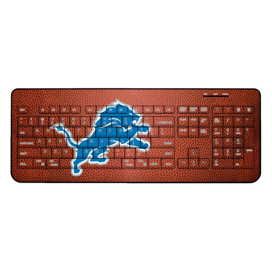 Detroit Lions Football Wireless USB Keyboard - 757 Sports Collectibles