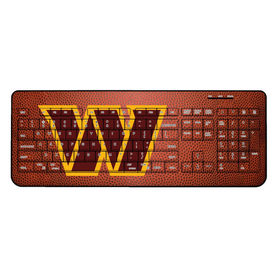 Washington Commanders Football Wireless USB Keyboard - 757 Sports Collectibles