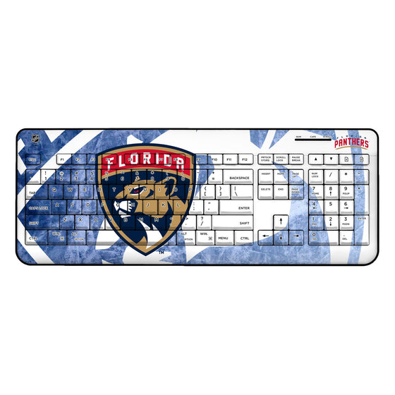 Florida Panthers Ice Tilt Wireless USB Keyboard-0