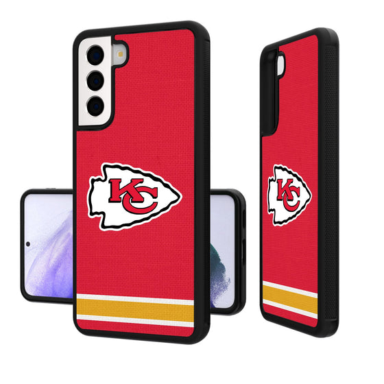 Kansas City Chiefs Stripe Bumper Case - 757 Sports Collectibles