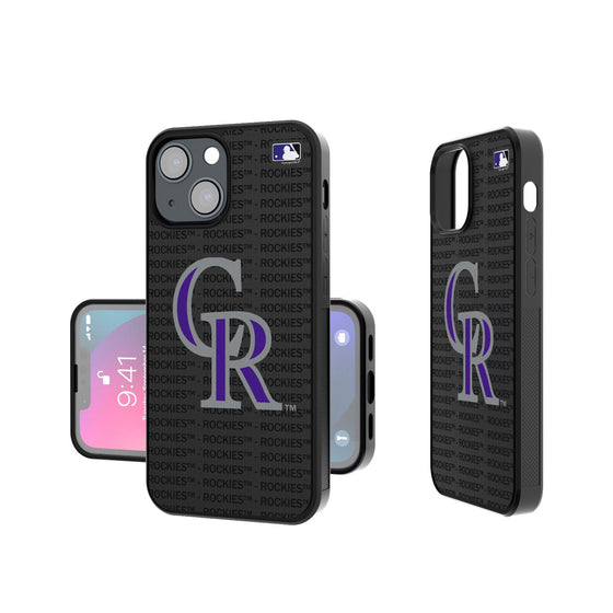 Colorado Rockies Blackletter Bumper Case - 757 Sports Collectibles