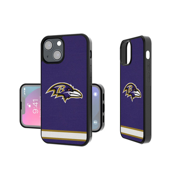 Baltimore Ravens Stripe Bumper Case - 757 Sports Collectibles