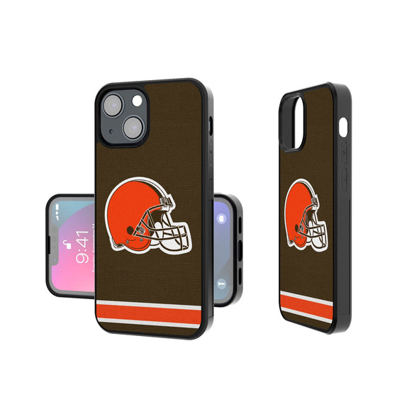 Cleveland Browns Stripe Bumper Case - 757 Sports Collectibles