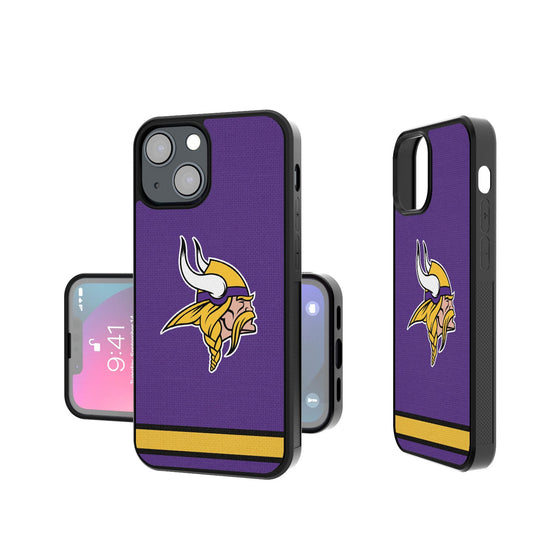 Minnesota Vikings Stripe Bumper Case - 757 Sports Collectibles