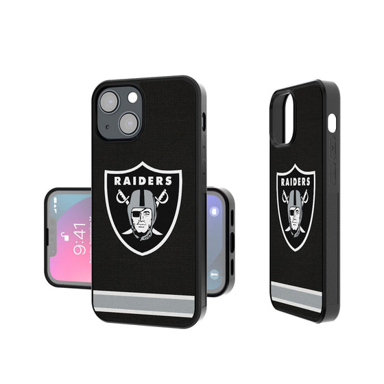 Las Vegas Raiders Stripe Bumper Case - 757 Sports Collectibles