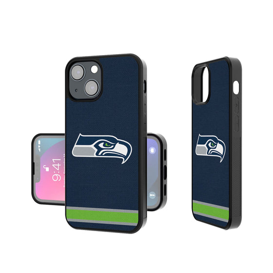 Seattle Seahawks Stripe Bumper Case - 757 Sports Collectibles