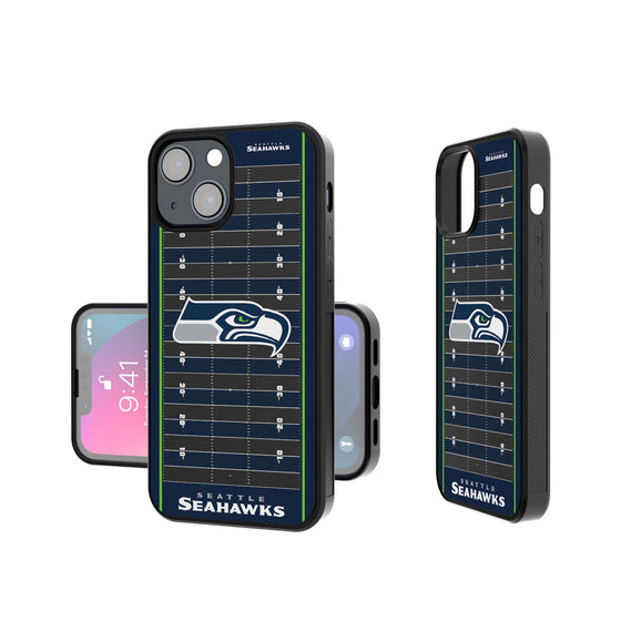 Seattle Seahawks Football Field Bumper Case - 757 Sports Collectibles