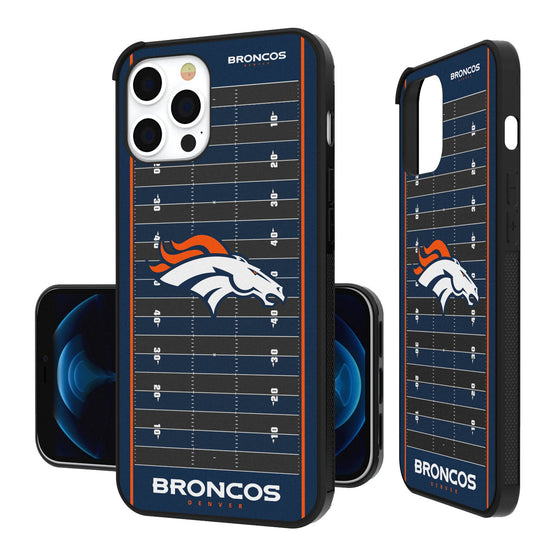 Denver Broncos Football Field Bumper Case - 757 Sports Collectibles