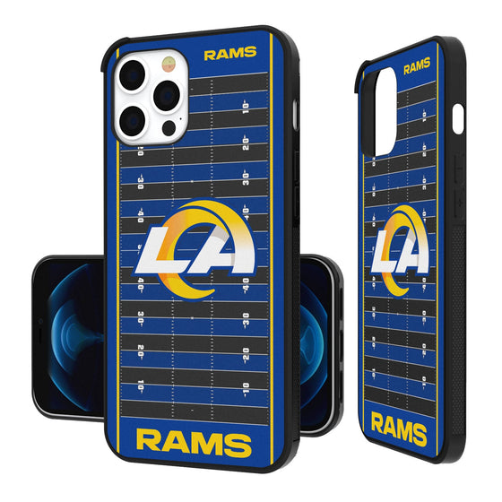 Los Angeles Rams Football Field Bumper Case - 757 Sports Collectibles