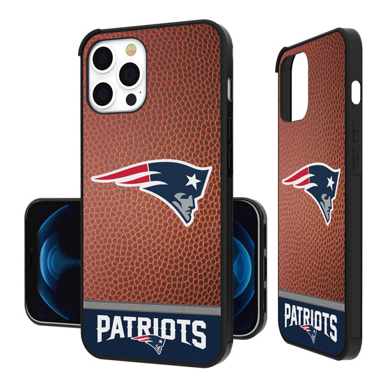 New England Patriots Football Wordmark Bumper Case - 757 Sports Collectibles