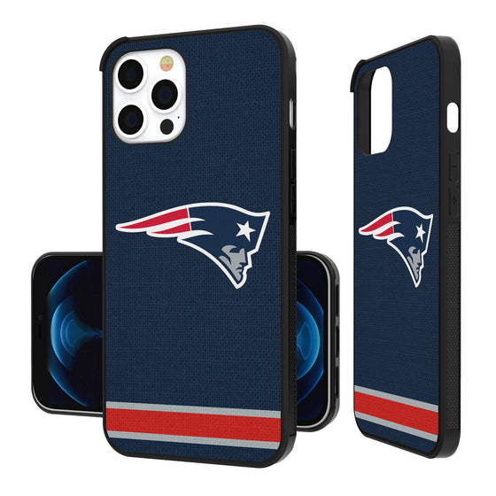 New England Patriots Stripe Bumper Case - 757 Sports Collectibles